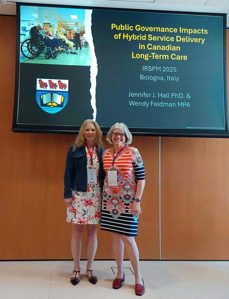 Jennifer and Wendy in Bologna